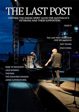 Cover, Cold Chisel Blood Moon tour. The Last Post Magazine Edition 21 Summer 2020