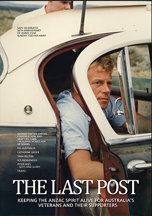 Front Cover with Jack Thompson - Edition 36 The Last Post Magazine 2025 Remembrance Day